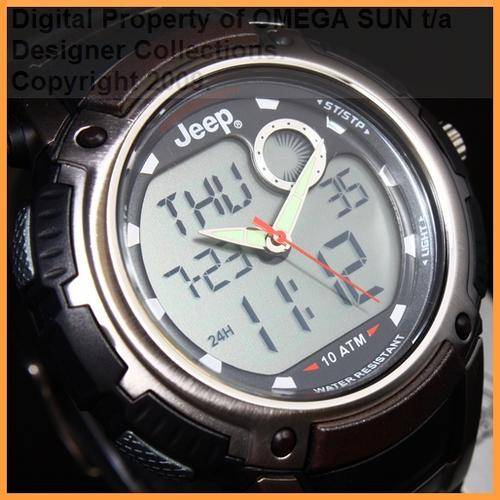 JEEP AUTHENTIC ANALOGUE AND DIGITAL CHRONOGRAPH - BRAND NEW WITH GUARANTEE!!!