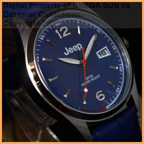 **R1,250.00** JEEP GENTS AUTHENTIC BLUE FACE WATCH - BRAND NEW WITH GUARANTEE! *
