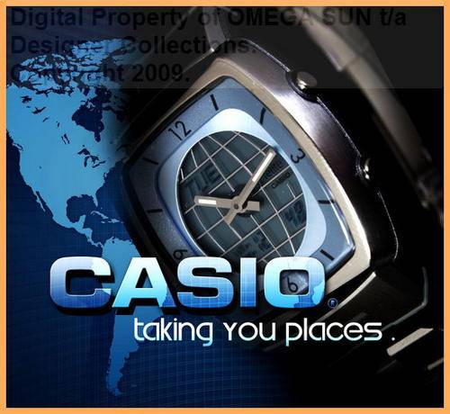 **R1,299.00** CASIO FELITE LADIES DIGITAL AND ANALOGUE WAVECEPTOR - BRAND NEW WITH FULL GUARANTEE!!!