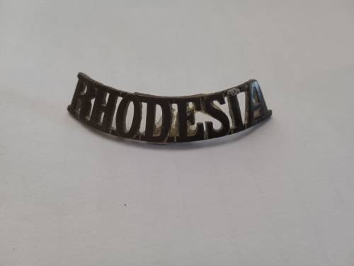 Rhodesia shoulder title