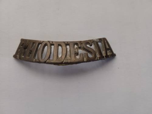 Rhodesia shoulder title