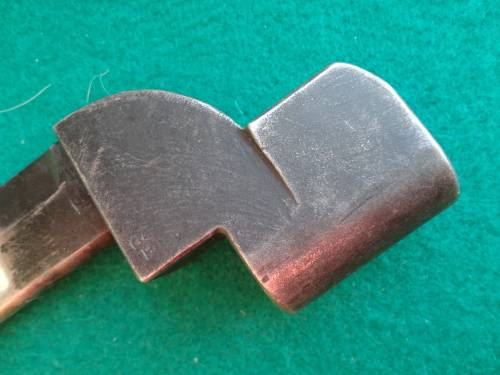 BRITISH MK9 BAYONET COMPLETE WITH SCABBARD - GOOD CONDITION