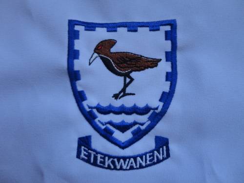 AIR FORCE BASE DURBAN TRACKSUIT  / BLAZER BADGE ON WHITE BACKGROUND