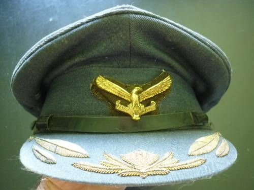 SAAF SENIOR OFFICERS CAP - COLONEL'S & BRIGADIERS - DATED 1969
