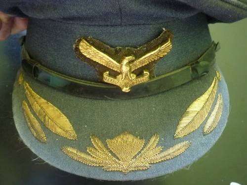 SAAF SENIOR OFFICERS CAP - COLONEL'S & BRIGADIERS - DATED 1969