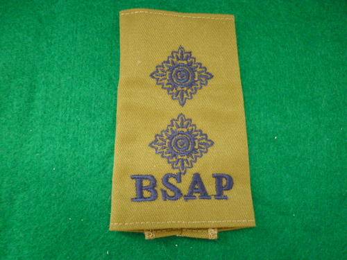 BSAP POLICE INSPECTOR RANK SLIDE