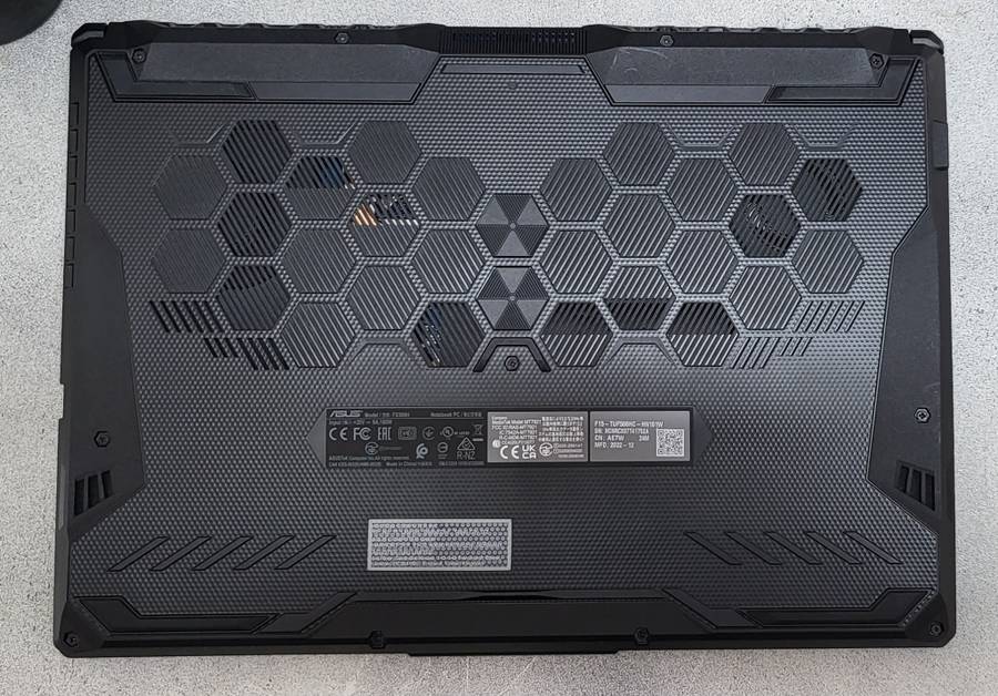 Asus Tuf Gaming Core i5 11th Gen Rtx 3050 12Gb Ram