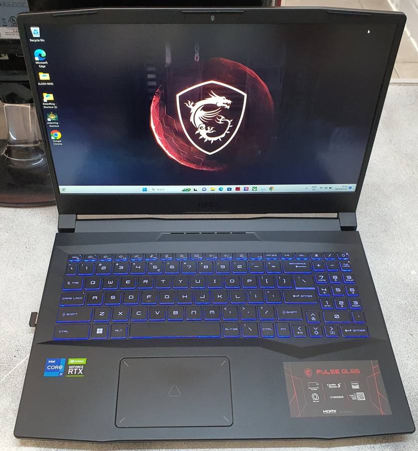 Msi Pulse Core i7 11th Gen RTX 3060 1TB SSD NVMe Gen 4 16GB Ram