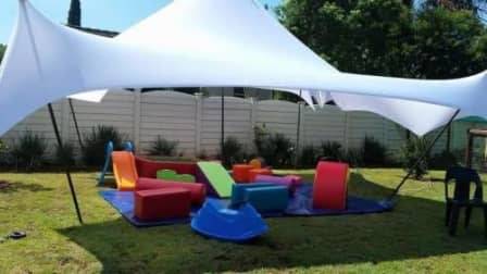 Waterproof stretch tent 6×6