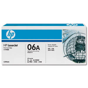 Genuine HP C3906A Black Toner Cartridge