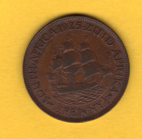 1925 - HALF PENNY - SOUTH AFRICA