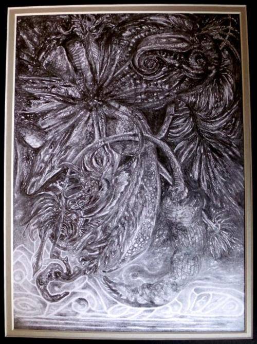 The Fifth Season by RAS STEYN [MA] - Size: 210mm X 290mm - Lead Pencils on Quality Draw. Paper