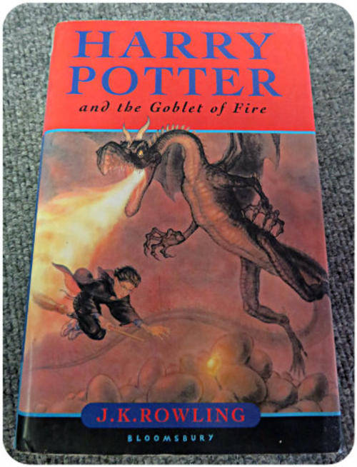 Harry Potter and the Goblet of Fire : J. K. ROWLING - BLOOMSBURY FIRST EDITION - Hardcover ***