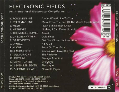 ELECTRONIC FIELDS - An International Electropop Compilation - SPV Records - 1996 - All Good+
