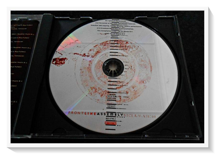 FRONTLINE ASSEMBLY: Reclamation - 1997 - RoadRunner Records - Disc & Booklet in Very Good Condition*