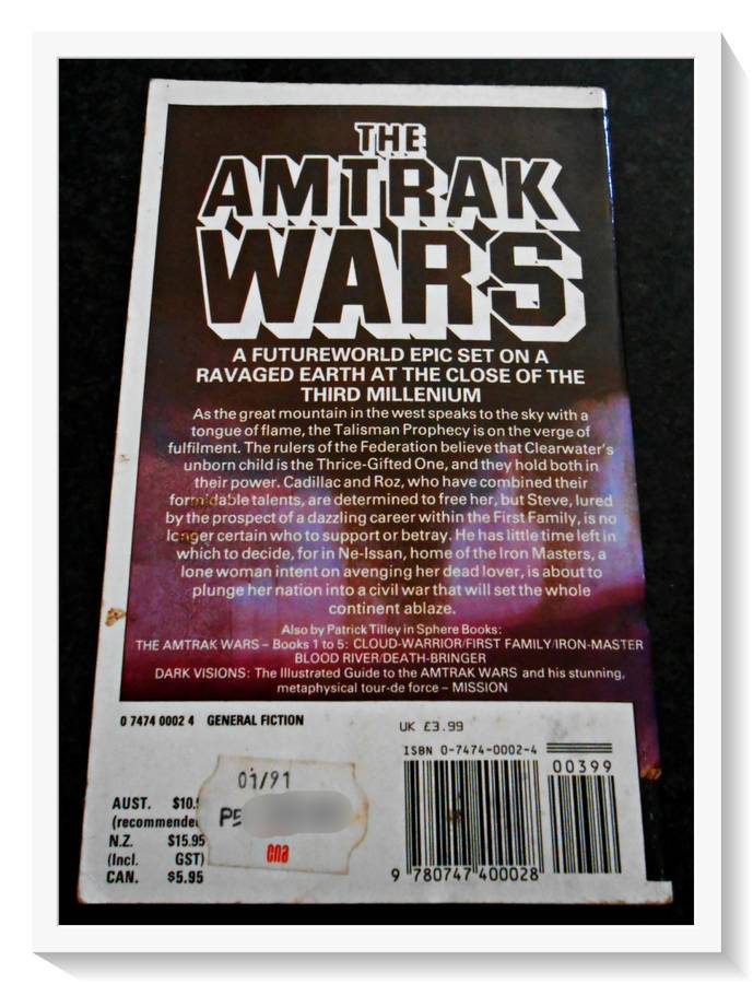 The AMTRAK WARS: Book 6: Earth Thunder by Patrick Tilley - Paperback - Condition: B+