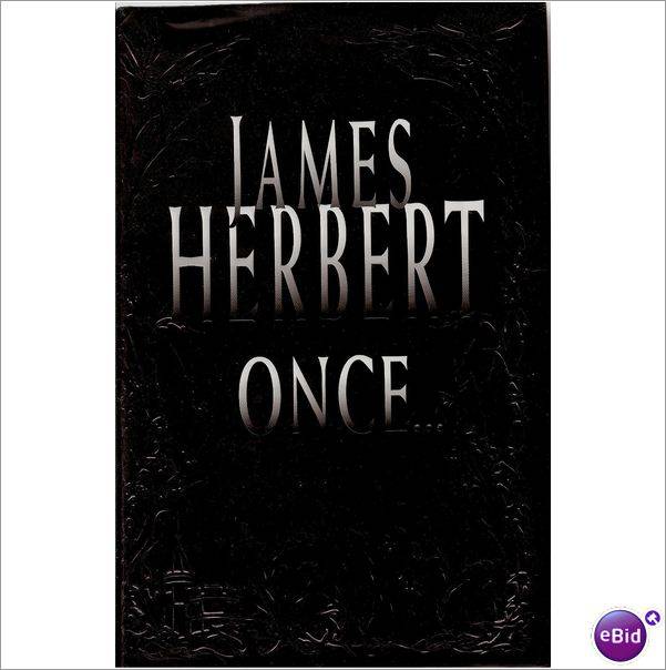 Once by James Herbert - Very Good Condition Hardcover - SUPER!