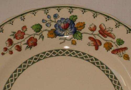 VINTAGE SPODE'S 'ROYAL JASMINE' 17cm SIDE PLATE