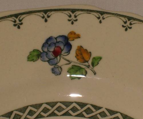 VINTAGE SPODE'S 'ROYAL JASMINE' 17cm SIDE PLATE