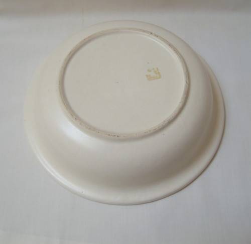 VINTAGE CRESCENT POTTERIES ORNAMENTAL 'DELFTWARE' SMALL WASHSTAND EWER & BASIN