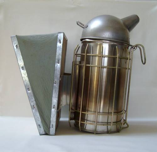 STAINLESS STEEL APIARY BEE SMOKER