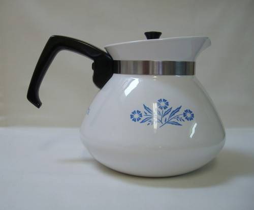 CORNING WARE BLUE CORNFLOWER MODEL P-104 TEAPOT