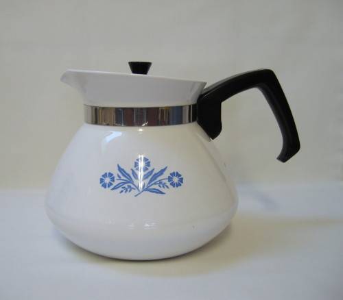 CORNING WARE BLUE CORNFLOWER MODEL P-104 TEAPOT