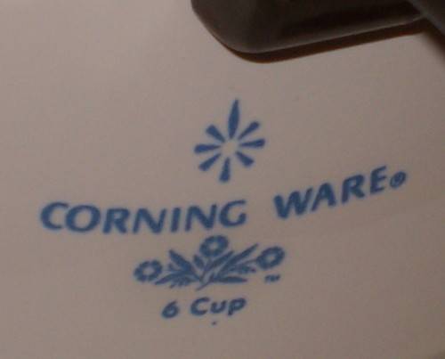 CORNING WARE BLUE CORNFLOWER MODEL P-104 TEAPOT