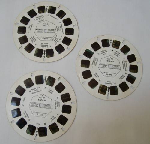 VINTAGE BELGIAN 3D VIEW-MASTER & SEVEN REELS c1980's