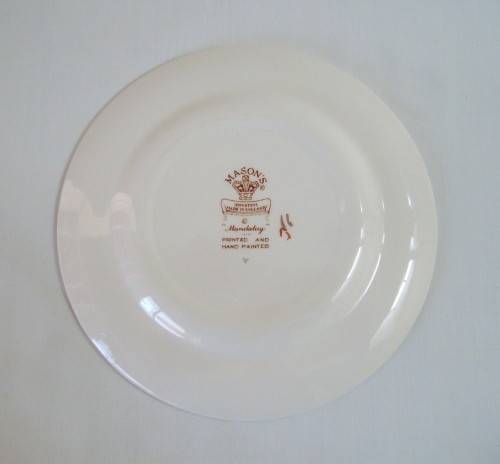 VINTAGE MASON'S IRONSTONE 'MANDALAY' 17cm DESSERT PLATE