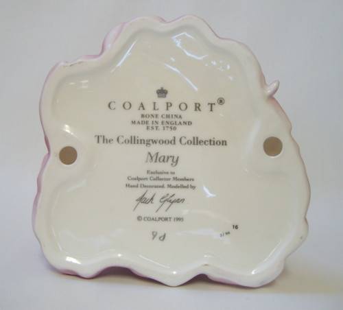 COALPORT THE COLLINGWOOD COLLECTION ~ MARY 16.5cm FIGURINE c1996