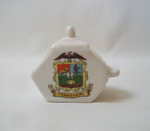 GEMMA CRESTED WARE COAL SCUTTLE ~ TRANSVAAL c1918-1945