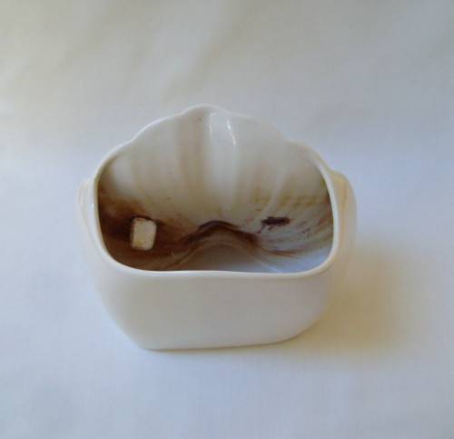 VINTAGE BEP WARE No: 4701 FANTAIL PIGEON VASE c1950's ~ Rusted Interior!!!