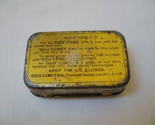 VINTAGE BRITISH OXO 6 CUBES TIN