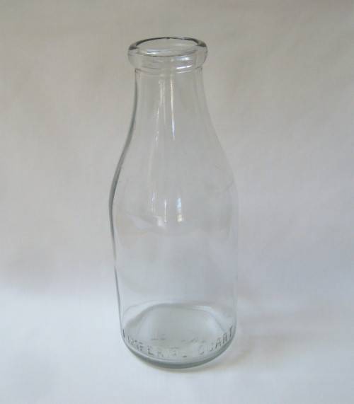 VINTAGE TALANA ONE IMPERIAL QUART MILK BOTTLE c1945