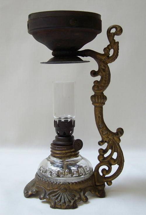 ANTIQUE VAPO-CRESOLENE VAPORIZER LAMP c1880's