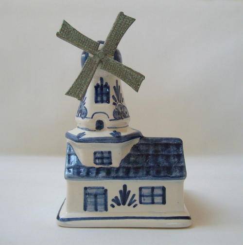 DELFT BLUE WINDMILL ORNAMENT
