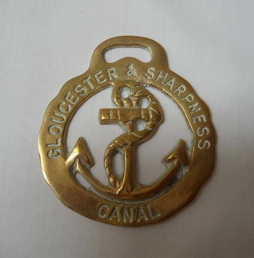 HORSE BRASS ~ GLOUCESTER & SHARPNESS CANAL