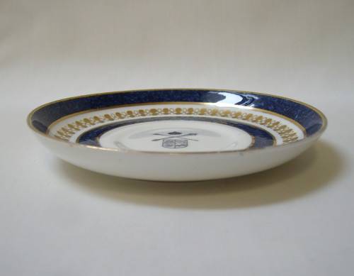 VINTAGE AFRICANA GEORGE JONES & SONS UNION OF SOUTH AFRICA PARLIAMENT 11.5cm SAUCER