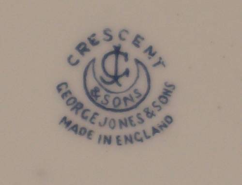 VINTAGE AFRICANA GEORGE JONES & SONS UNION OF SOUTH AFRICA PARLIAMENT 11.5cm SAUCER