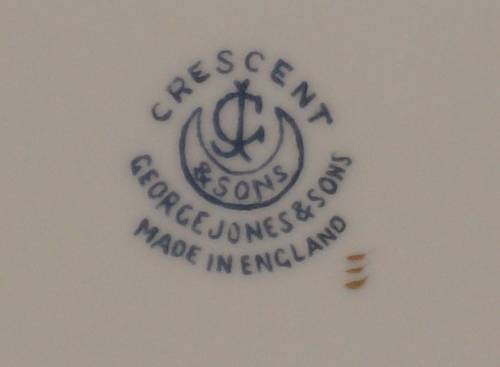 VINTAGE AFRICANA GEORGE JONES & SONS UNION OF SOUTH AFRICA PARLIAMENT 14cm SAUCER