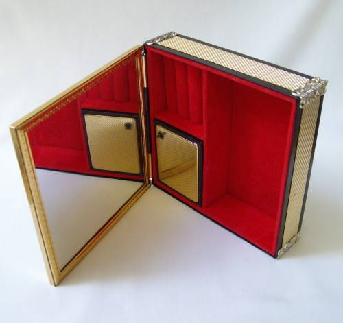 VINTAGE GINGA MADE IN JAPAN `SPANISH ROMANCE` MUSICAL JEWELLERY BOX c1960s