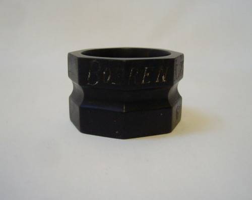 ANTIQUE ANGLO-BOER WAR POW TRENCH ART WOODEN SERVIETTE RING made in CEYLON 1902