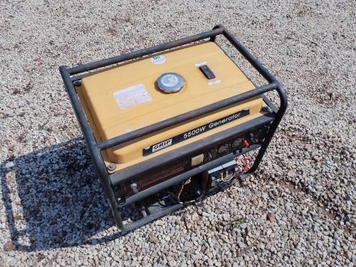 Generator Petrol 5.5KW (5500W) with Electric-Start and Automatic Voltage Regulator