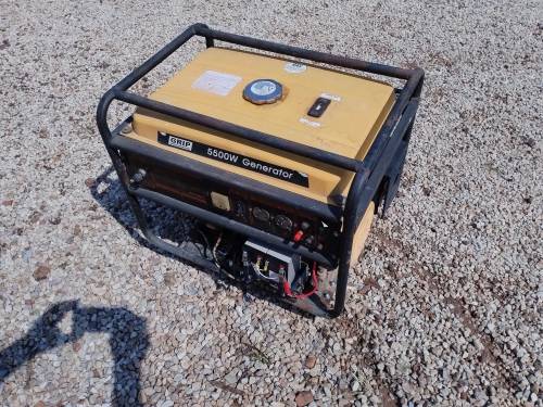 Generator Petrol 5.5KW (5500W) with Electric-Start and Automatic Voltage Regulator