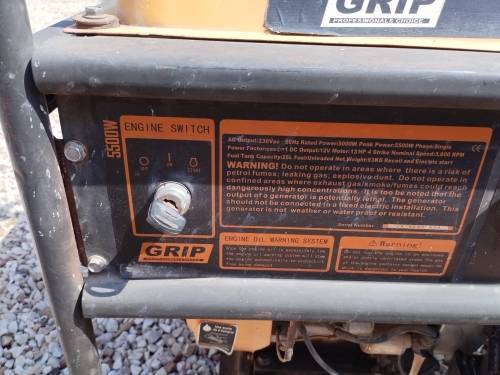 Generator Petrol 5.5KW (5500W) with Electric-Start and Automatic Voltage Regulator