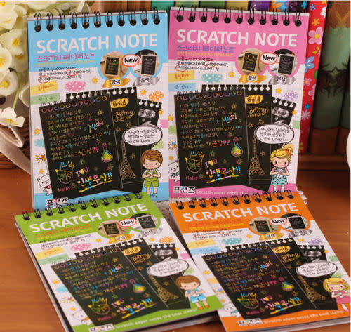RAINBOW MAGIC PAPER SCRATCH BOOKS