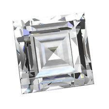 NATURAL WHITE TOPAZ - SQUARE 4 mm