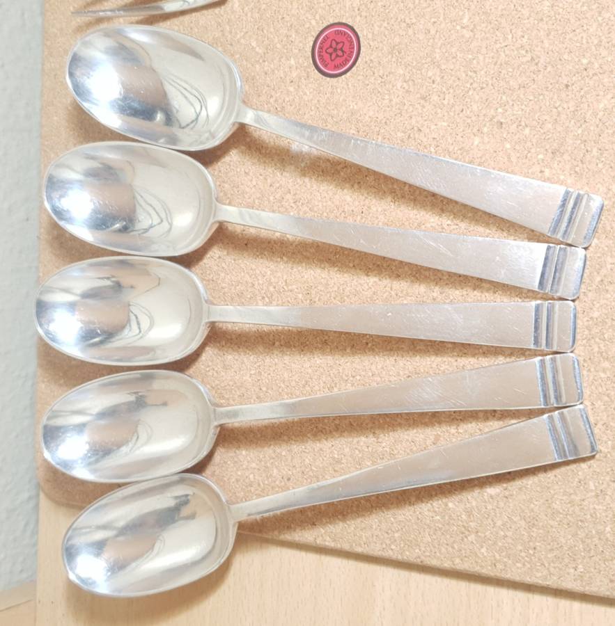 Demo Stock - Set of 11 Pieces Mapping & Webb - Sheffield, England Heavy Silver Plated Spoons & Forks