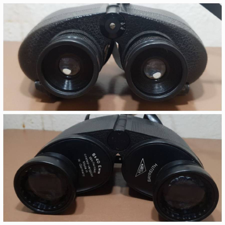 Steiner Bayreuth 8x40 Eww W. Germany made Army Binoculor in Pristine Condition.